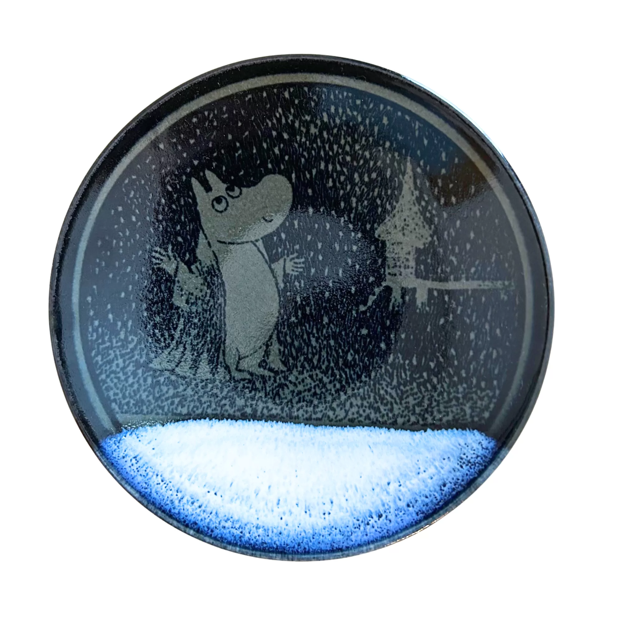 益子焼の皿の画像