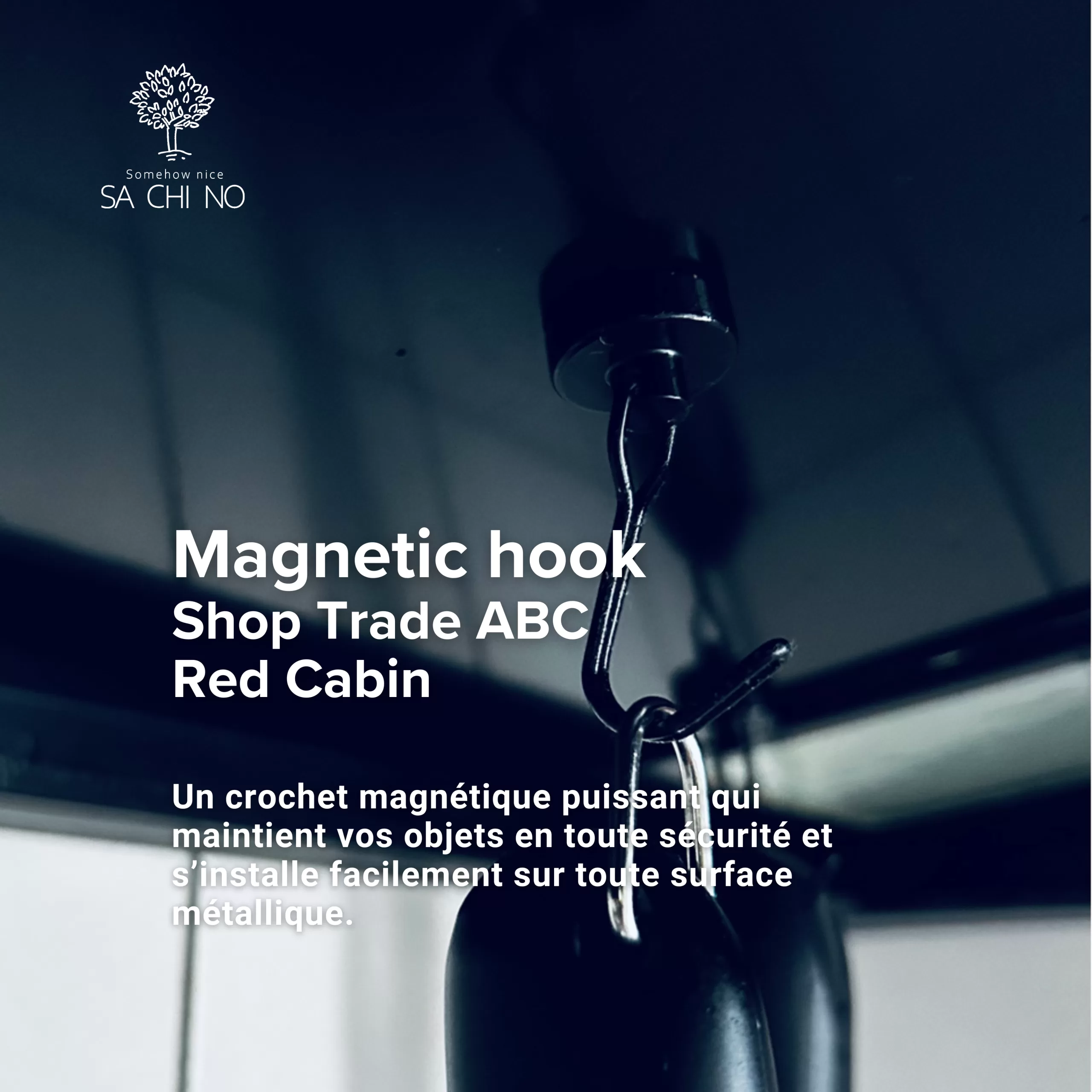 フライパンとマグネットフック