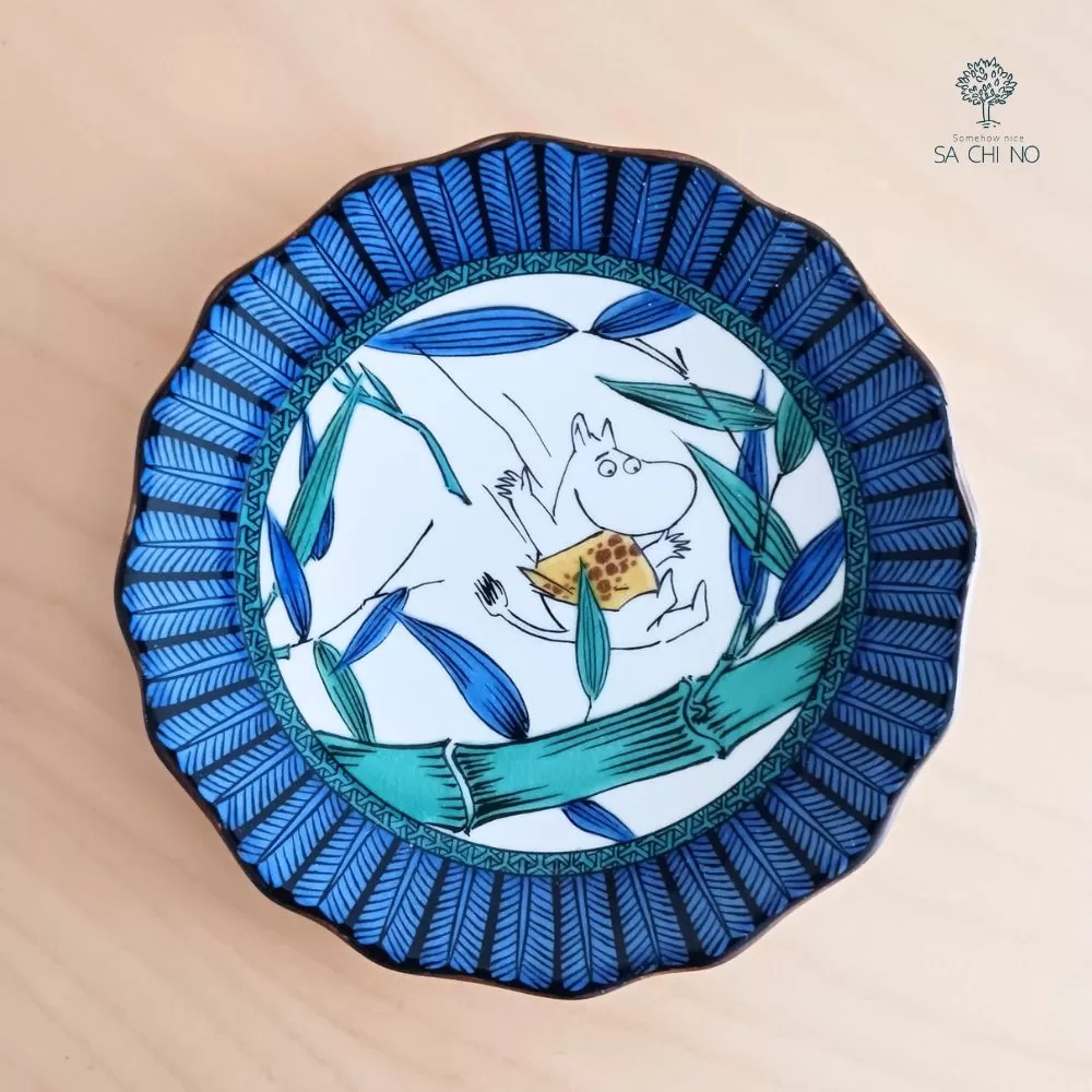 ムーミン九谷焼皿、ムーミン