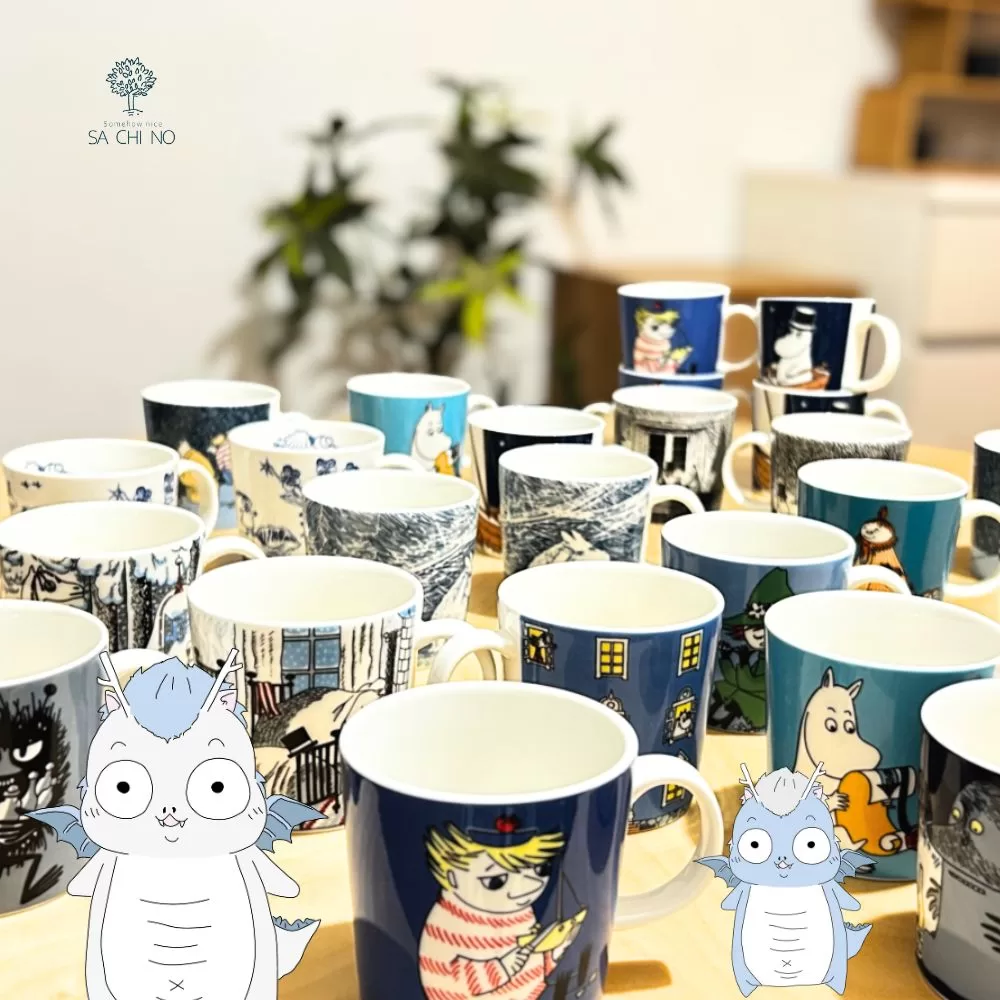 ムーミンマグの大集合画像