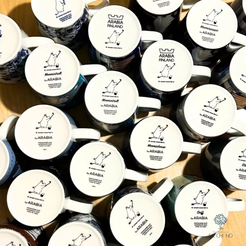 ムーミンマグ裏面