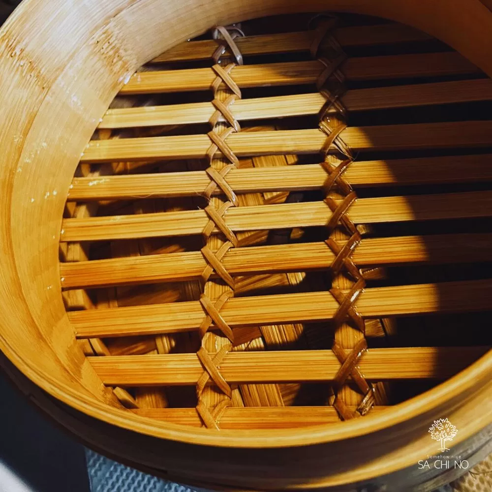 水で濡らしたせいろ