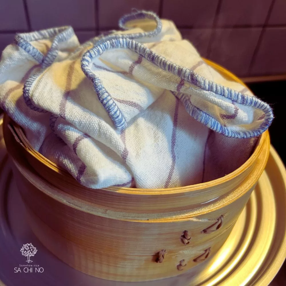 せいろで蒸す前の画像