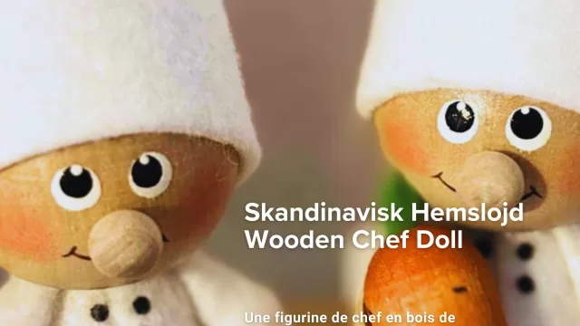 コックさん人形２人