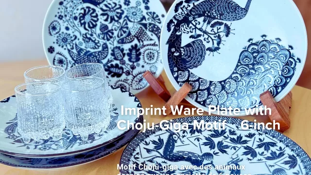 印判鳥獣五画の５点セットの画像